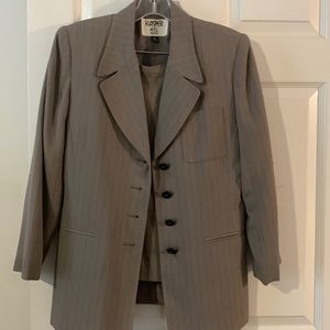 Petite size Casper A.S. L. Women’s blazer and skirt set.